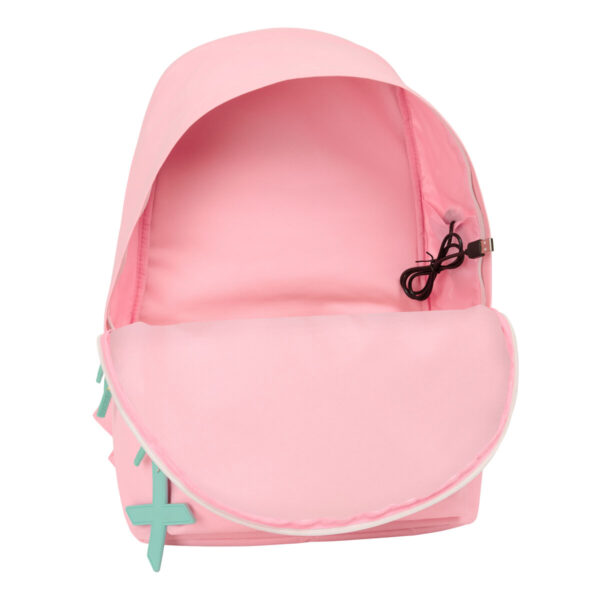 Schulrucksack Munich +usb munich Rosa 31 x 44 x 18 cm – Bild 3