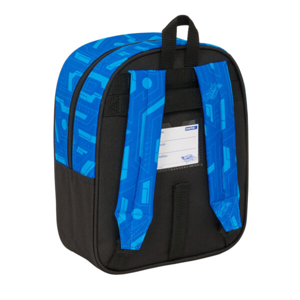 Schulrucksack Hot Wheels Let's race Blau Schwarz 22 x 27 x 10 cm – Bild 3