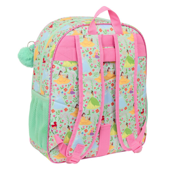 Schulrucksack Disney Princess Bloom grün Rosa 32 x 38 x 12 cm – Bild 2