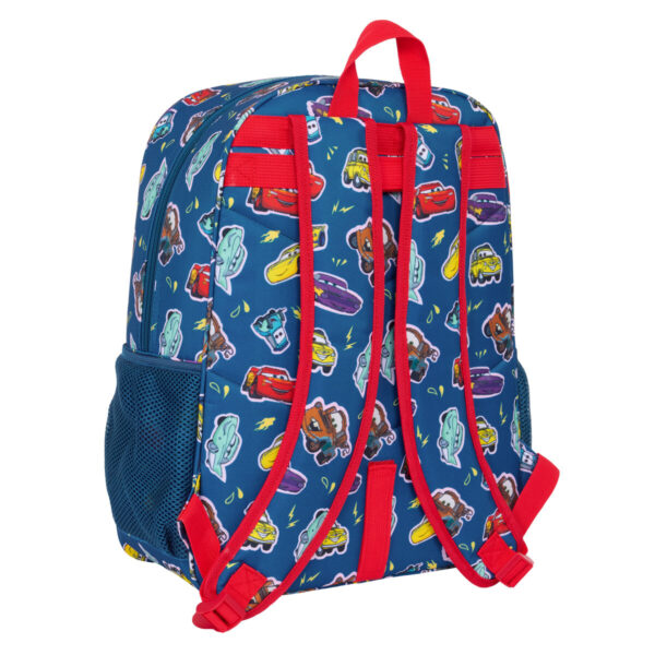 Schulrucksack Cars Racing Marineblau 33 x 42 x 14 cm – Bild 2