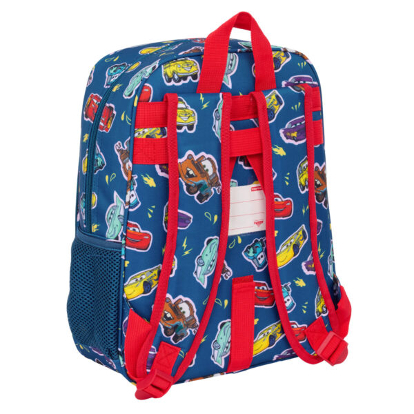 Schulrucksack Cars Racing Marineblau 27 x 33 x 10 cm – Bild 2