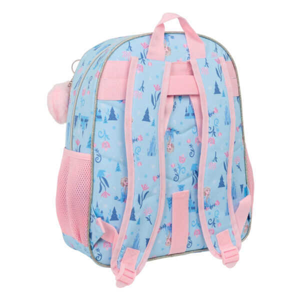 Schulrucksack Frozen Ice magic Blau 32 x 38 x 12 cm – Bild 2