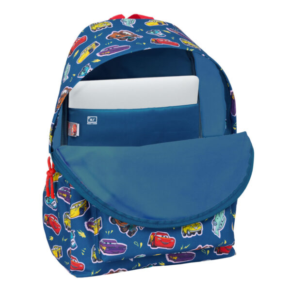 Laptoptasche Cars Racing Marineblau 31 x 43 x 13 cm – Bild 2
