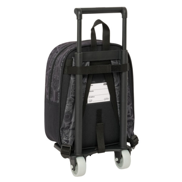 Schulrucksack mit Rädern The Avengers Vendetta Schwarz 22 x 27 x 10 cm – Bild 3