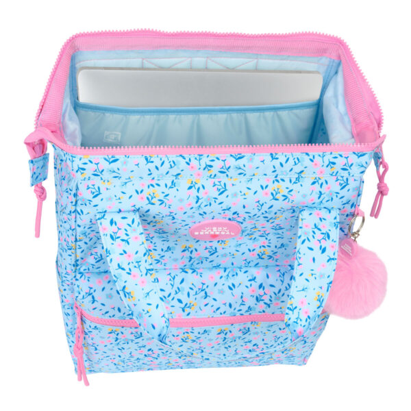 Laptoptasche Vicky Martín Berrocal vmb Blau Rosa 27 x 40 x 19 cm – Bild 3