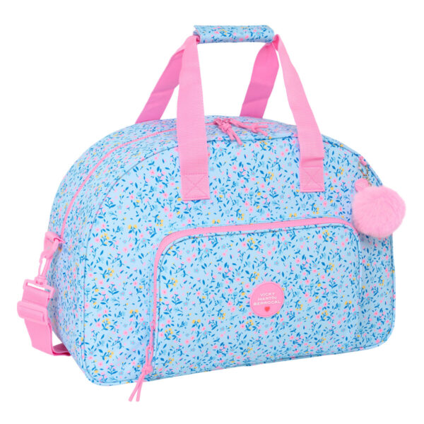 Sporttasche Vicky Martín Berrocal Paraíso Rosa Hellblau 48 x 33 x 21 cm