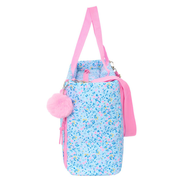 Laptoptasche Vicky Martín Berrocal Paraíso Blau Hellrosa 40 x 31 x 17 cm – Bild 2