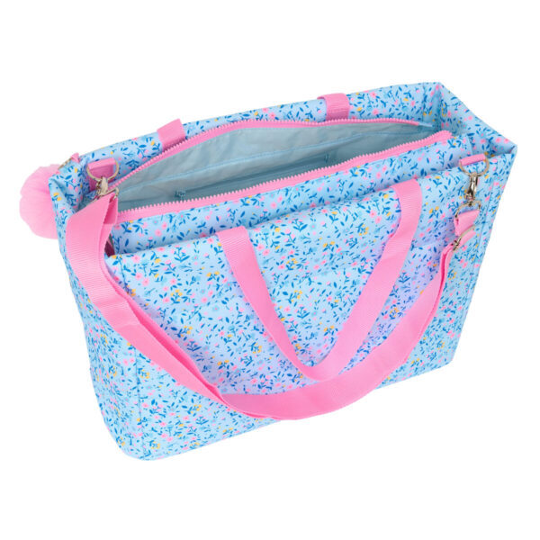 Laptoptasche Vicky Martín Berrocal Paraíso Blau Hellrosa 40 x 31 x 17 cm – Bild 3