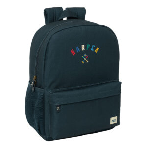 Schulrucksack Harper & Neyer Marineblau 32 x 43 x 14 cm