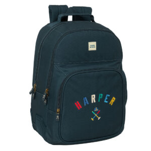 Schulrucksack Harper & Neyer Marineblau 32 x 42 x 15 cm
