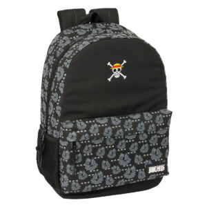 Schulrucksack One Piece Pirates Schwarz 30 x 46 x 14 cm