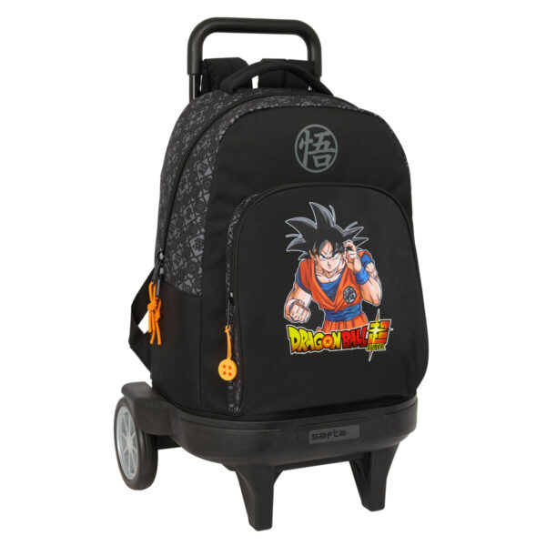 Schulrucksack mit Rädern Safta Combat Schwarz 33 x 45 x 22 cm