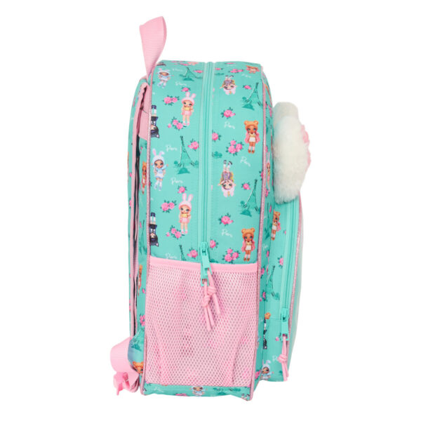 Schulrucksack Na!Na!Na! Surprise Bunny Rosa türkis 33 x 42 x 14 cm – Bild 3