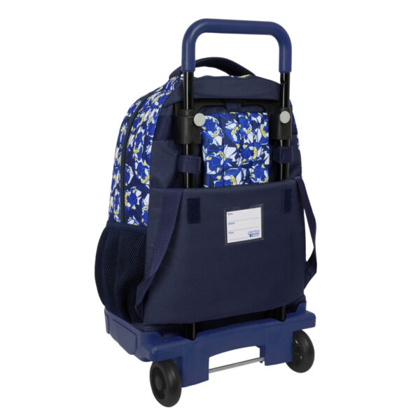 Schulrucksack mit Rädern Safta City Blau 33 x 45 x 22 cm – Bild 3