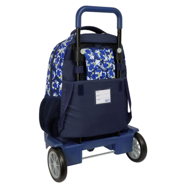 Schulrucksack mit Rädern Safta City Blau 33 x 45 x 22 cm – Bild 3