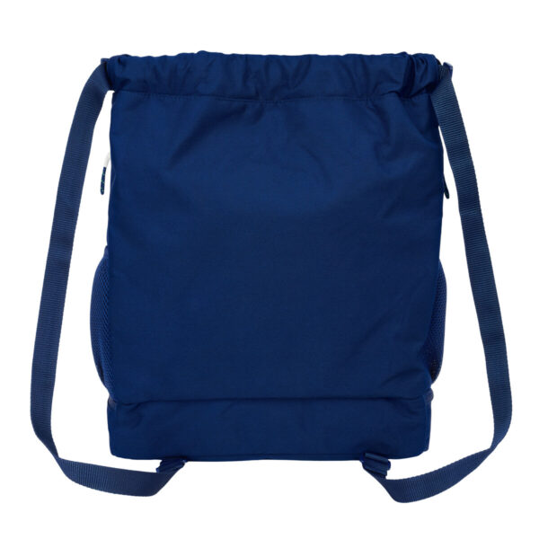 Rucksacktasche mit Bändern F.C. Barcelona Marineblau 35 x 40 x 1 cm – Bild 2