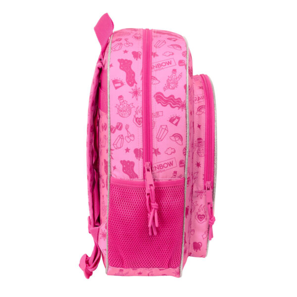 Schulrucksack Rainbow High Shine Bunt 32 x 38 x 12 cm – Bild 2