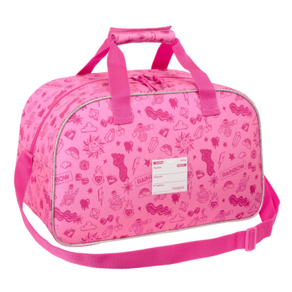 Sporttasche Rainbow High Shine Bunt 40 x 24 x 23 cm – Bild 3