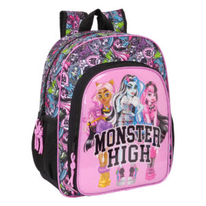 Schulrucksack Monster High Drama Bunt 32 x 38 x 12 cm
