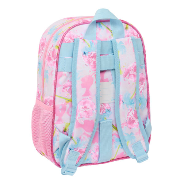 Schulrucksack Barbie Painterly Rosa Himmelsblau 26 x 34 x 11 cm – Bild 3