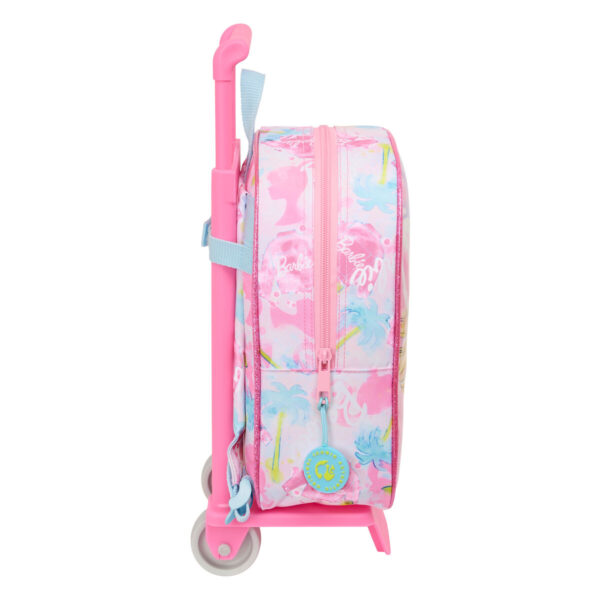 Schulrucksack mit Rädern Barbie Painterly Rosa Himmelsblau 22 x 27 x 10 cm – Bild 2