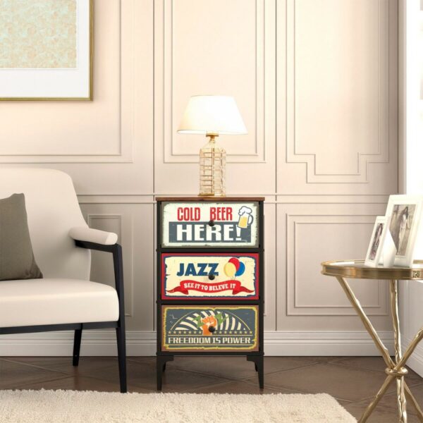 Kommode Max Home Vintage 45 x 77 x 30 cm – Bild 2