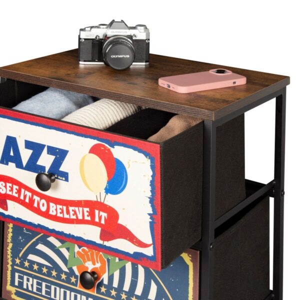 Kommode Max Home Vintage 45 x 77 x 30 cm – Bild 3