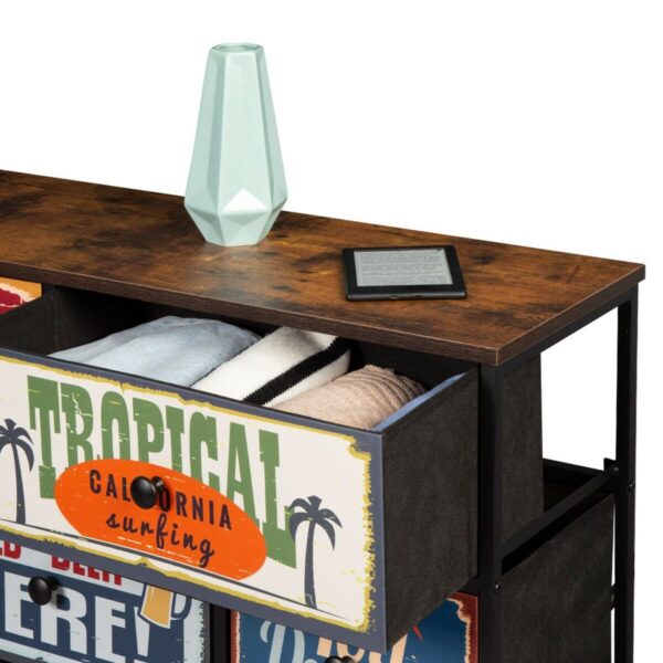 Kommode Max Home Vintage 103 x 119 x 30 cm – Bild 3