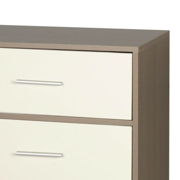 Kommode Max Home Weiß Grau Moderne 58 x 112 x 30 cm – Bild 5