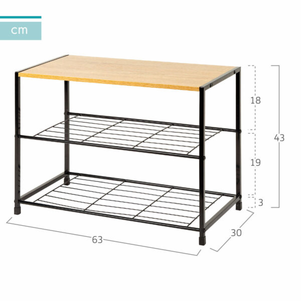 Schuhschrank Max Home 63 x 43 x 30 cm – Bild 4