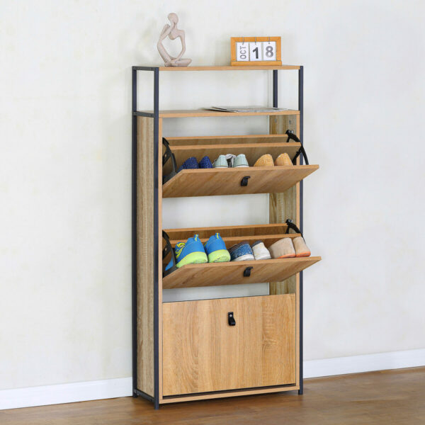 Schuhschrank Max Home 60 x 132 x 24 cm – Bild 2