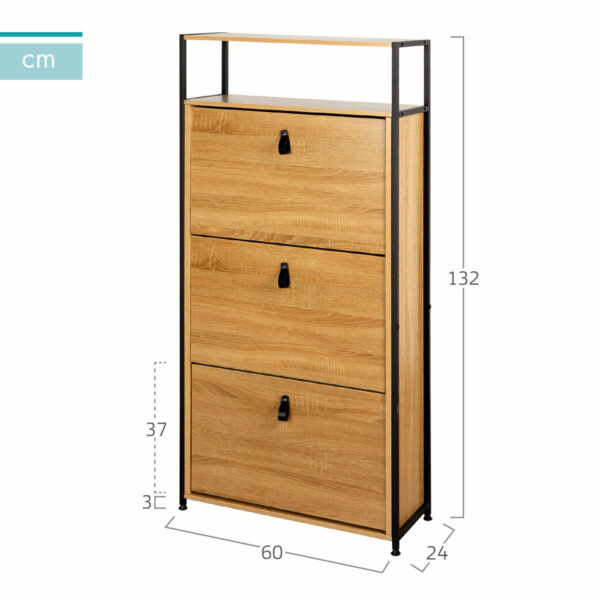 Schuhschrank Max Home 60 x 132 x 24 cm – Bild 4