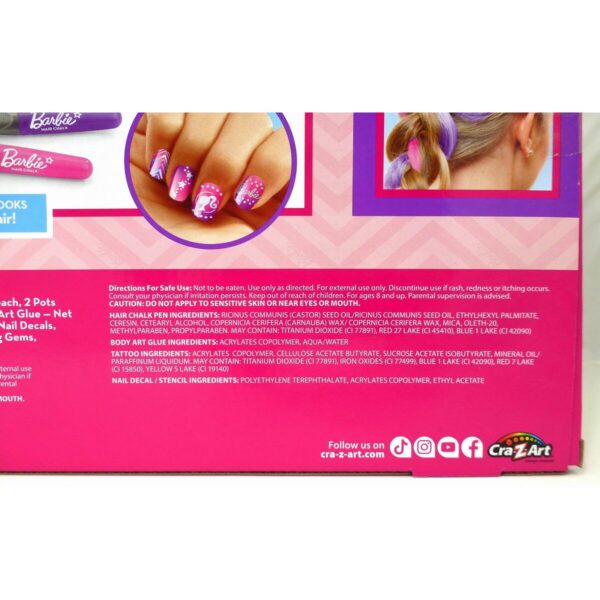 Schönheitsset Barbie Sparkling 2 x 13 x 2 cm 3 in 1 – Bild 8