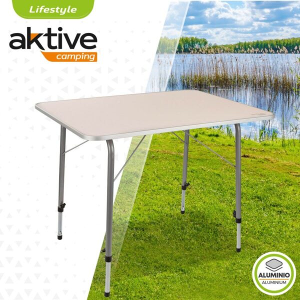 Tisch Aktive Biegsam Camping 80 x 69 x 60 cm – Bild 2