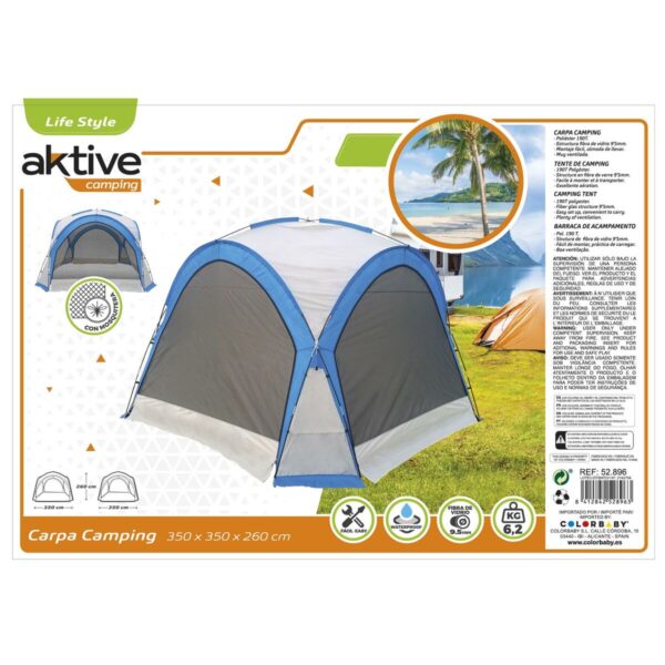 Strandzelt Aktive Moskitonetz Camping 350 x 260 x 350 cm – Bild 3