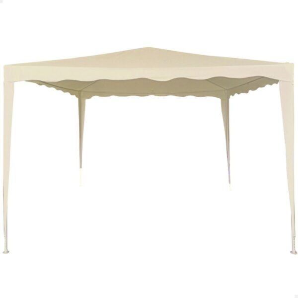 Gartenlaube Aktive 300 x 240 x 300 cm Metall Polyester Creme