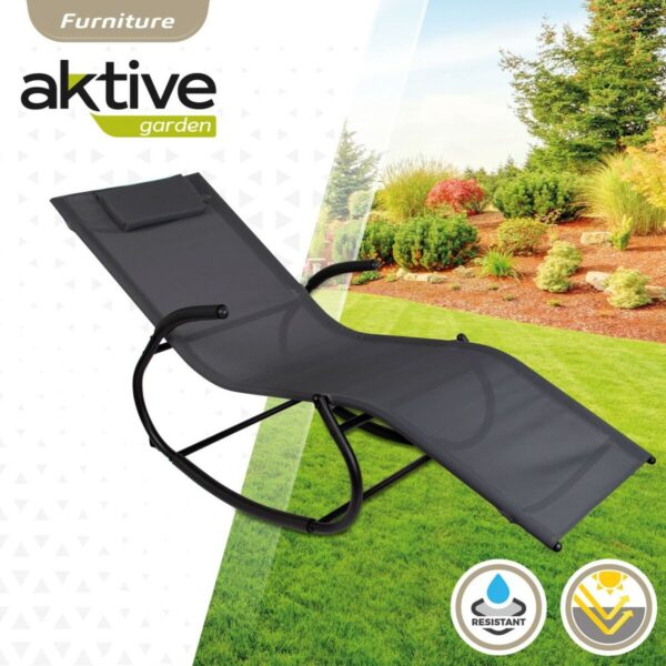 Solseng Aktive 172 x 75 x 53 cm Schwarz – Bild 2