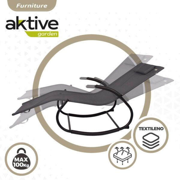 Solseng Aktive 172 x 75 x 53 cm Schwarz – Bild 3