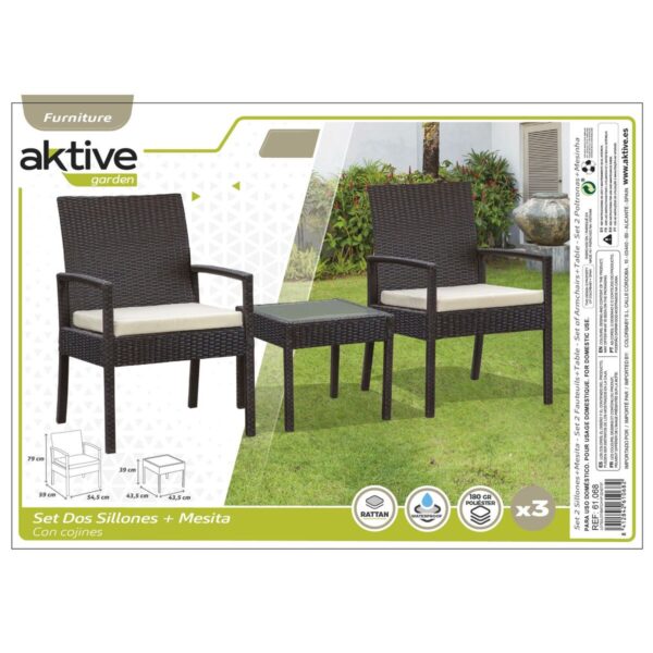 Tisch mit 2 Sesseln Aktive – Bild 5