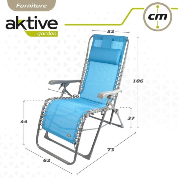 Solseng Aktive Textilene Blau 160 x 76 x 52 cm – Bild 4