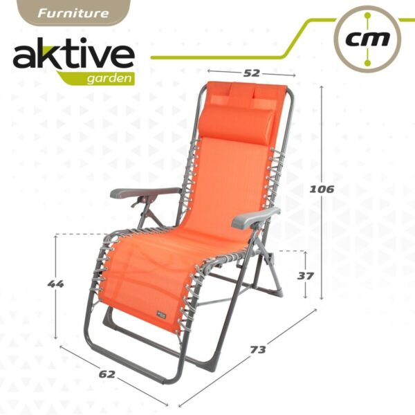 Solseng Aktive Textilene Orange 160 x 76 x 52 cm – Bild 4