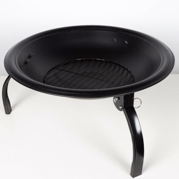Feuerschale Aktive rund Außenbereich Garten 55 x 42 x 55 cm – Bild 5