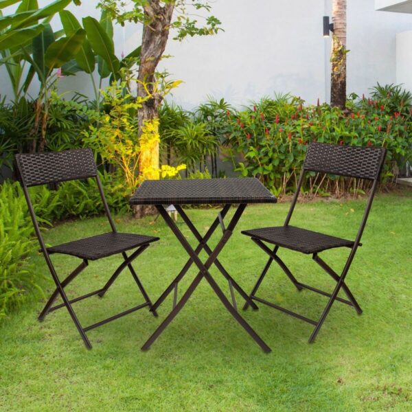 Tisch-Set mit 2 Stühlen Aktive – Bild 2