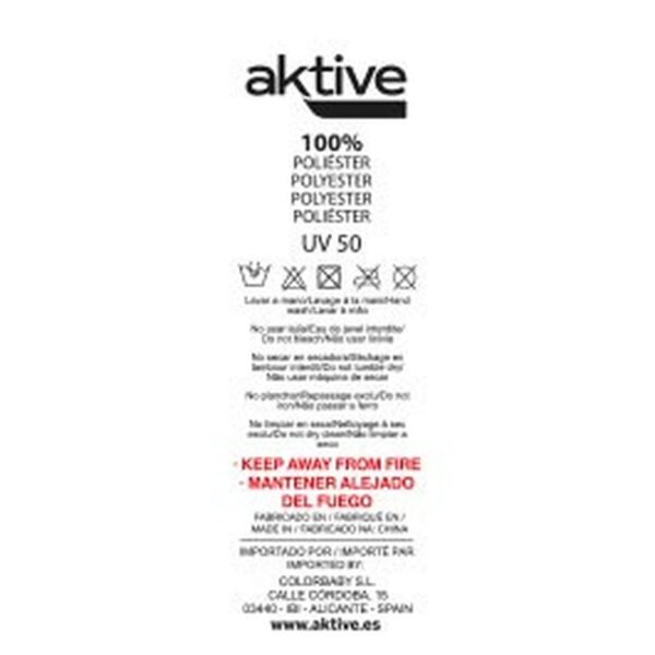 Solskærm Aktive Stahl Oxford Stoff 210 x 205 x 210 cm – Bild 7