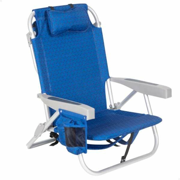 Strandstuhl Aktive 50 x 53 x 78 cm Blau