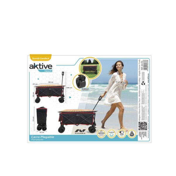 Mehrzweckwagen Aktive Polyester PVC Stahl 88 x 108 x 47 cm – Bild 3