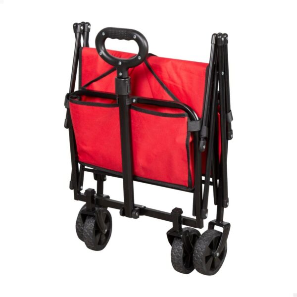 Mehrzweckwagen Aktive Rot Polyester Stahl 65 x 94 x 40 cm Biegsam Strand – Bild 2