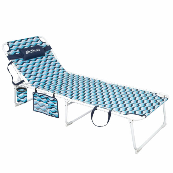 Hängematte Aktive Blau Stahl 200 x 88 x 70 cm – Bild 3