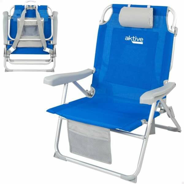 Gepolsterte Campingstuhl Aktive 55 x 66 x 86 cm