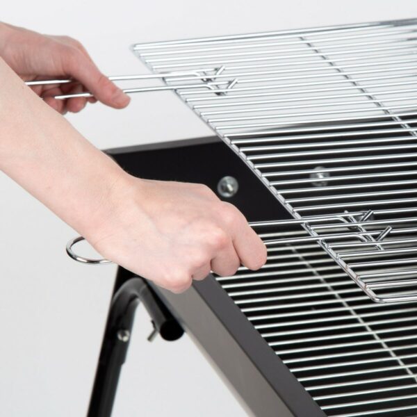 Grill Tragbarer Aktive Metall Edelstahl 91 x 71 x 33 cm – Bild 3
